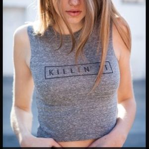 Brandy Melville Killin' It Crop Top