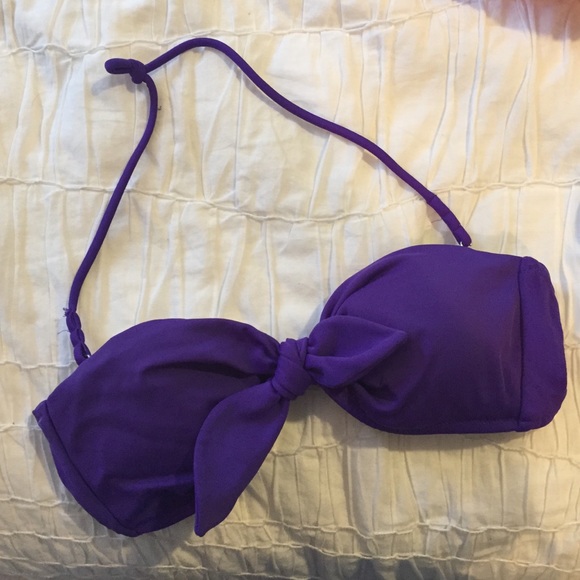 Victoria's Secret purple bikini top