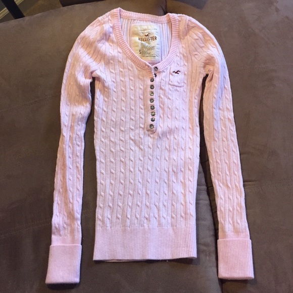 Pink Hollister Sweater