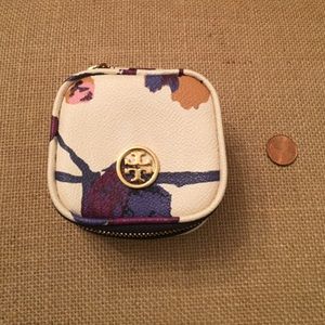 Tory burch jewelry zip case