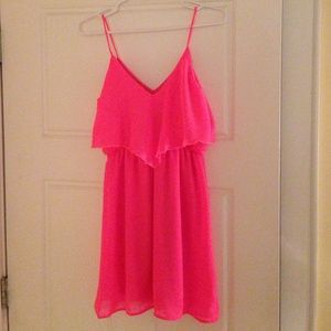 Pink Delia's dress