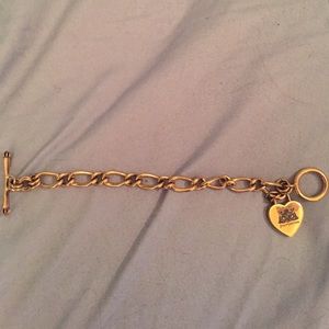 Juicy couture chain link bracelet.