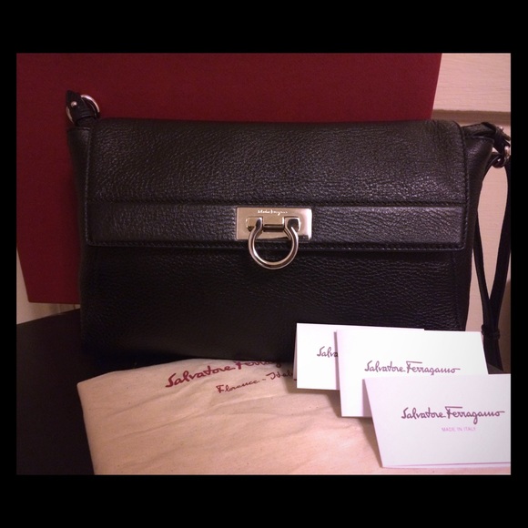 🎉❌SOLD❌🎉🎉🎉Auth Salvatore Ferragamo Abbey Bag