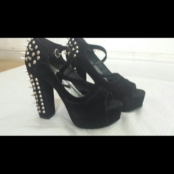Studded Heels