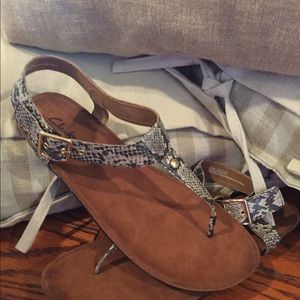 REDUCED! Clark's Leather Summer Sandals