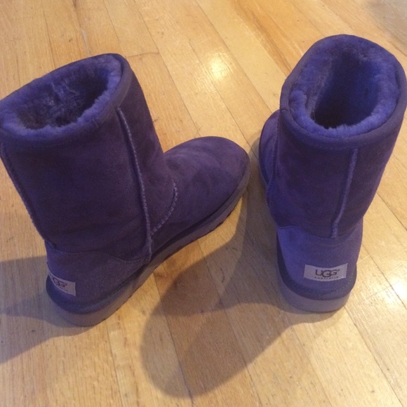 SOLD Classic purple uggs basically new