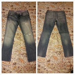 Gap Easy Straight Destructed Jeans sz:4/27