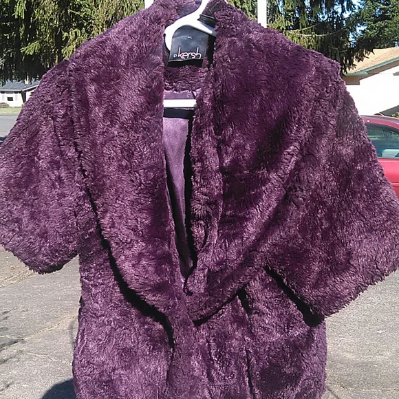 Purple kersh jacket