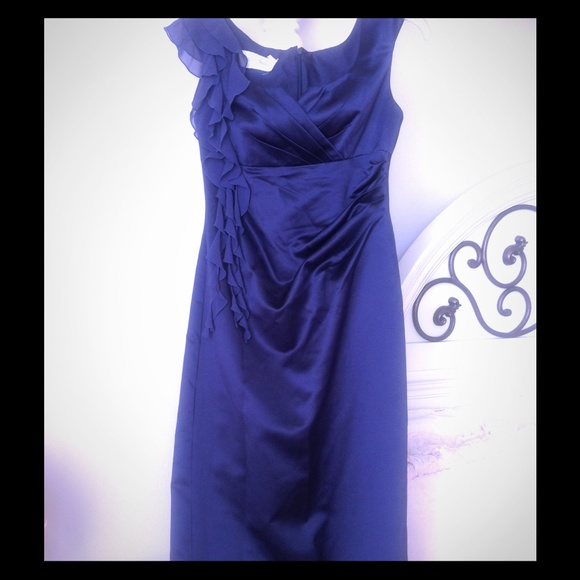 Prom dress with ruffles. Formal dress , gown