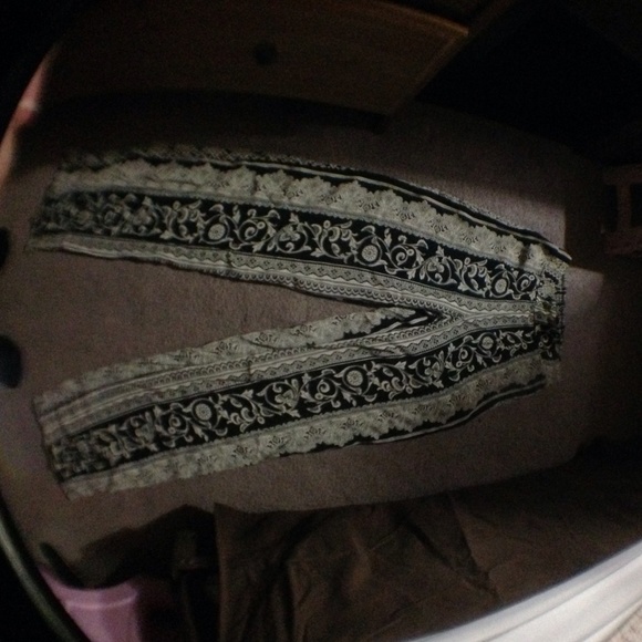 Paisley Print Pants