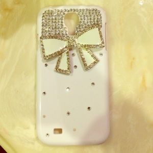 Galaxy 5 rhinestone phone case