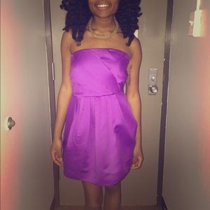 Armani Exchange Purple Party Dress
