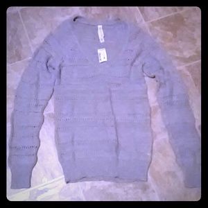 Aeropostale crochet sweater
