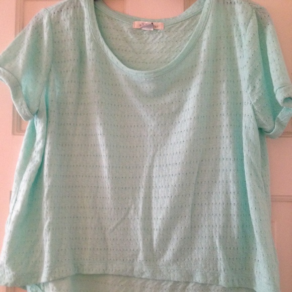 Blue Dolman Top