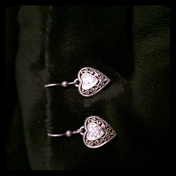 Brighton heart of gold earrings