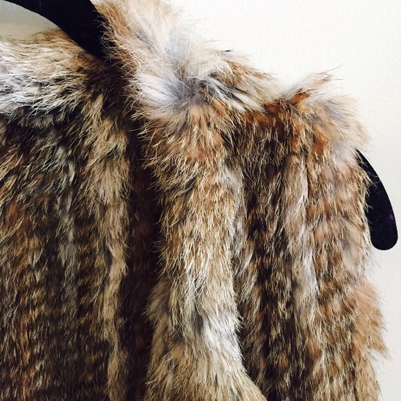 Joie Warm Natural Andoni Fur Vest - Picture 2 of 2