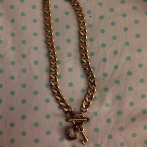 Juicy couture toggle necklace