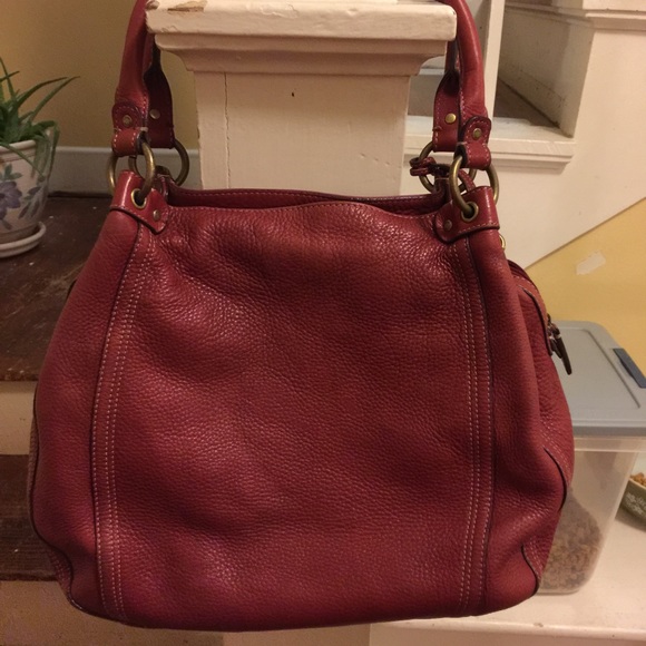 SOLD More pics of red fossil purse