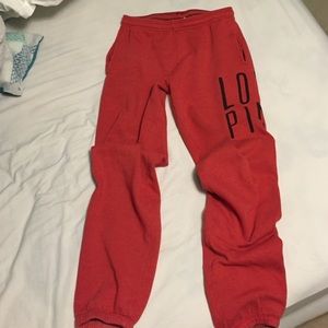 Pink Sweatpants!