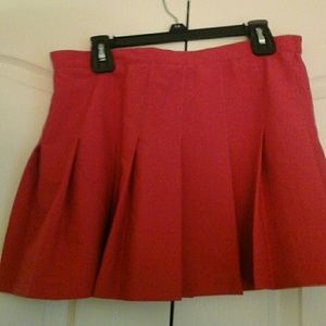Pink Pleated Skirt NWOT