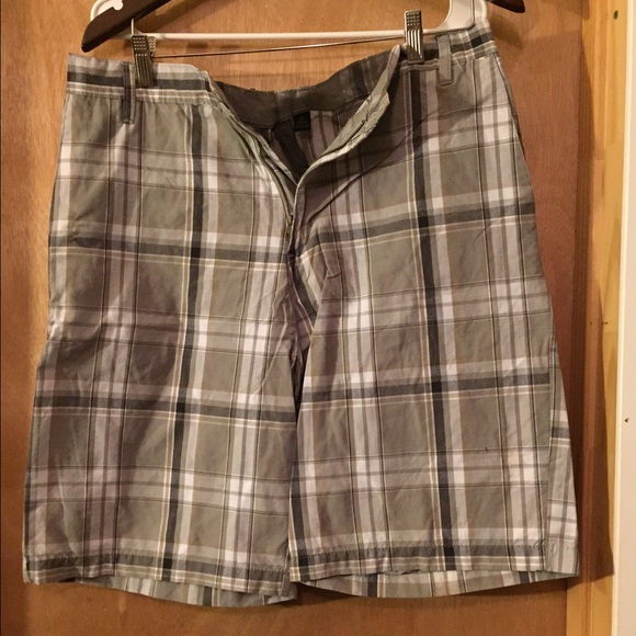 Plaid shorts