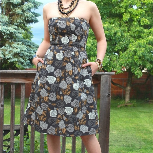 NWT J.Crew Marielle dress in solstice floral 00 - Picture 4 of 4
