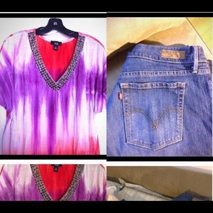 Blouse & Jeans Bundle!