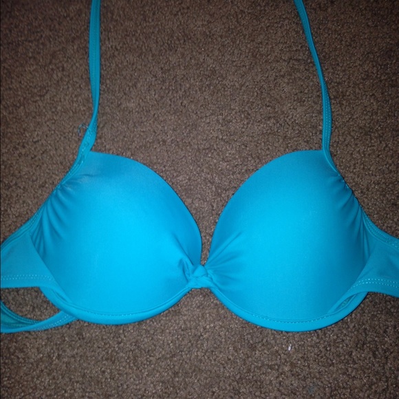 Blue bikini