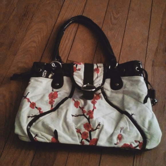 Japanese Flowers Purse