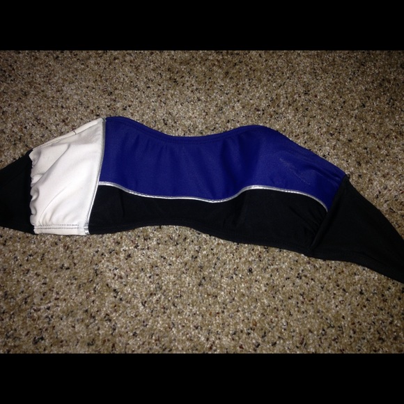 Bandeau swim top