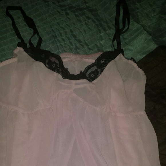 Victorias Secret chiffon babydoll, panties