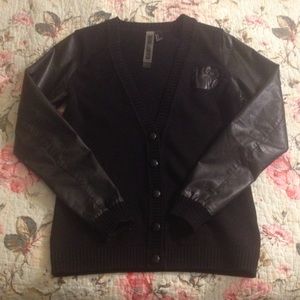 Forever 21 x Hello Kitty Black Cardigan