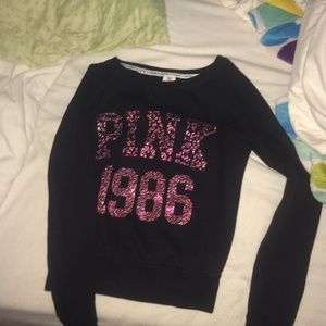 Pink long sleeve goodness sweatshirt