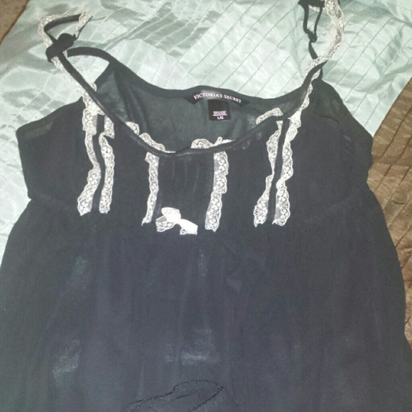 Victorias Secret chiffon babydoll, panties