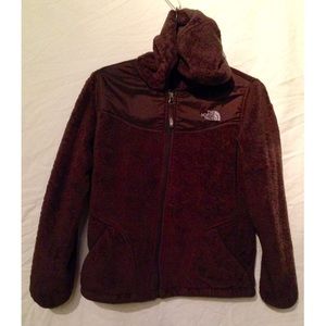 Brown Oso The North Face with hood