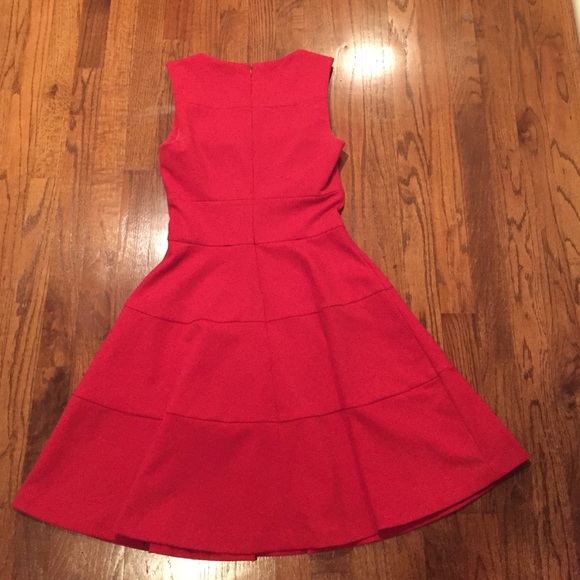 Red, classy, cocktail dress. - Picture 2 of 3