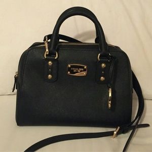 Michael kors small black satchel