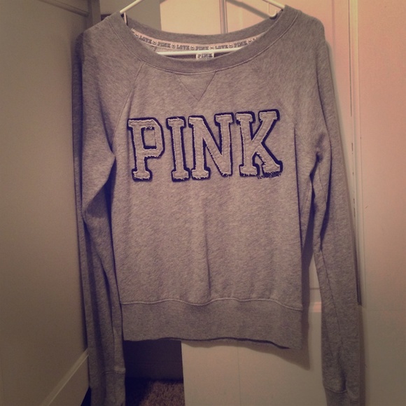 Victoria's Secret Tops - Victoria's Secret sweatshirt "pink"