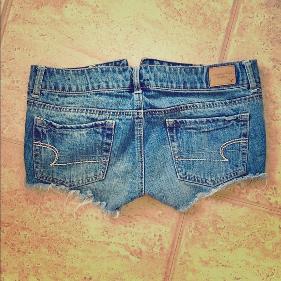 American eagle lace pocket short shorts