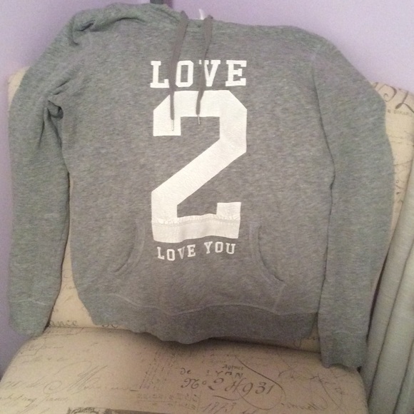 🔴SOLD🔴Victoria secret gray hoodie