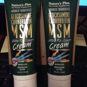 2 glucosamine chondroitin msm cream
