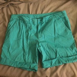 Faded Glory Teal Shorts