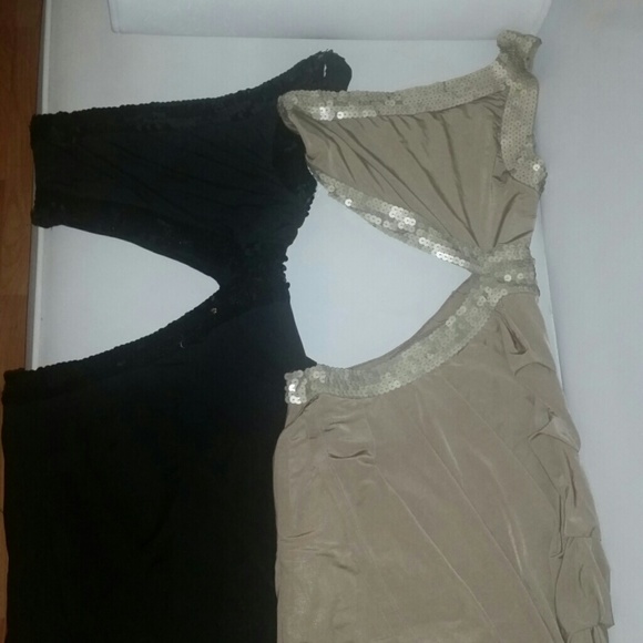 SOLD in BUNDLE BRAND NEW BLACK GODDESS DRESS - Picture 3 of 3