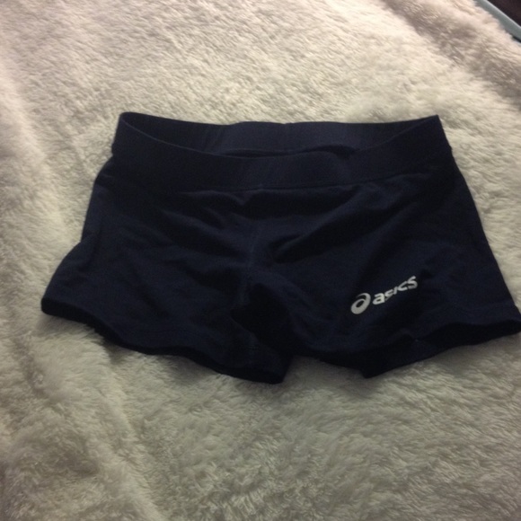 Navy XS Asics Volleyball/Cheer Spandex GUC