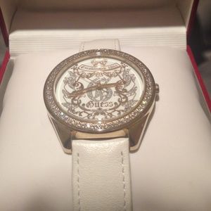 Guess jeweled watch