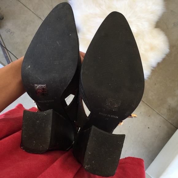 jeffrey campbell | alla snakeskin booties - Picture 4 of 4