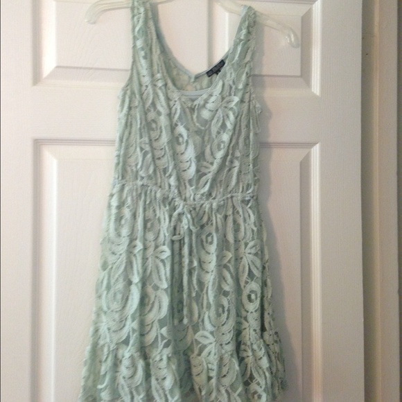 BeBop Mint Green Lace Dress