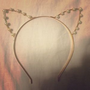 pear cat ear headband