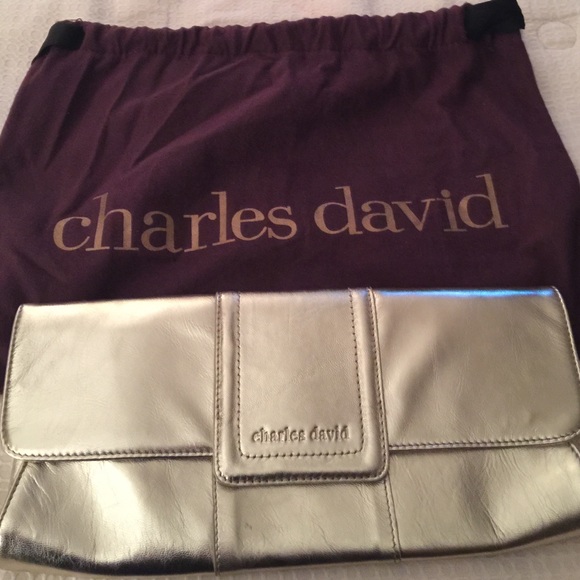 Charles David Gold Clutch