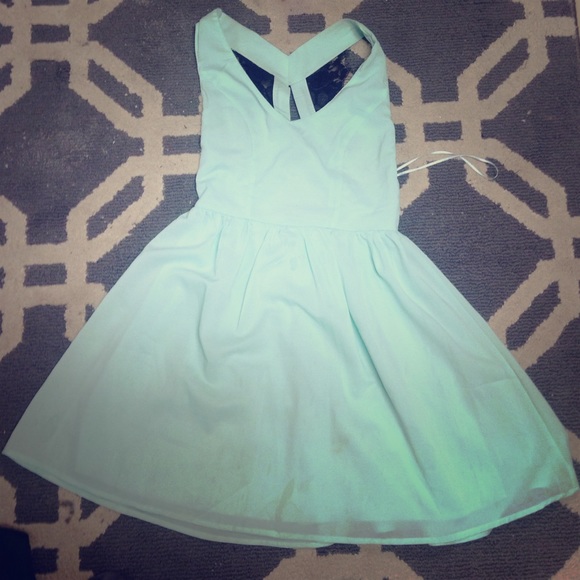 Sea Foam Green Tobi Dress